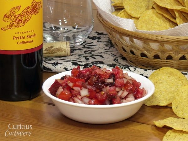 Garden Chipotle Salsa from Curious Cuisiniere