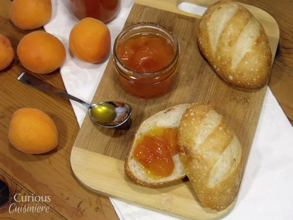 No Pectin Apricot Jam from Curious Cuisiniere