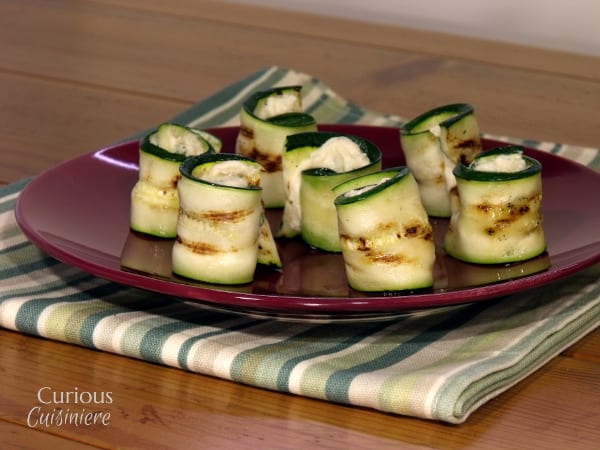 Feta Zucchini Bites from Curious Cuisiniere #SundaySupper #appetizer