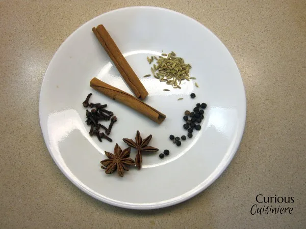 Chinese Five Spice Blend from Curious Cuisiniere