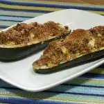 Polish Style Stuffed Zucchini