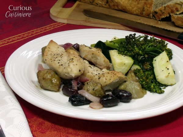 Greek Chicken Bake from Curious Cuisiniere