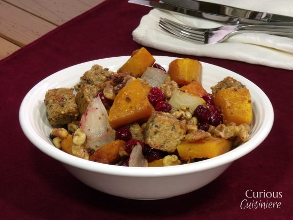 Fall Harvest Panzanella #squash #SundaySupper