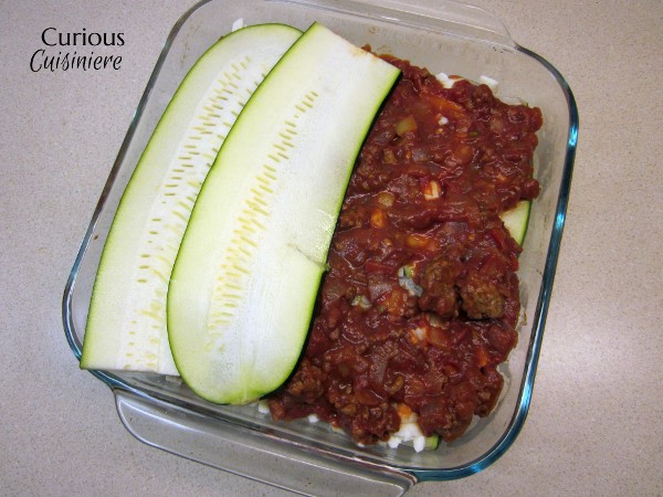 Italian Sausage Zucchini Lasagna from Curious Cuisiniere