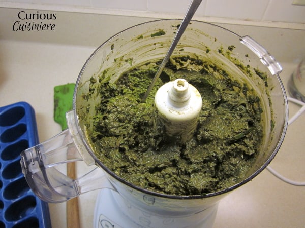 Basic Basil Pesto from Curious Cuisiniere