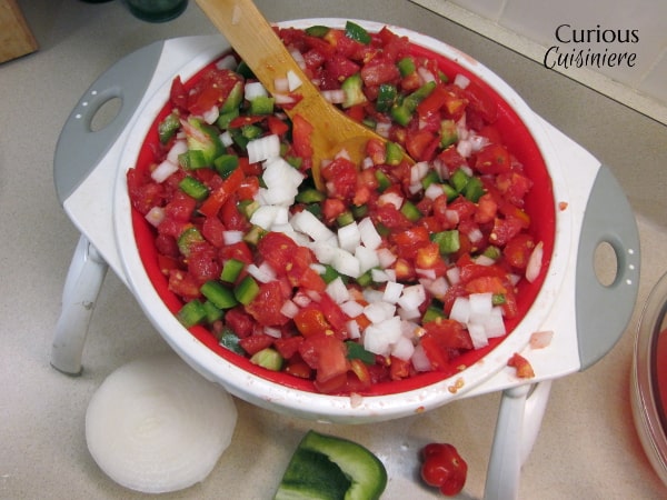 Tomato Salsa for Canning from Curious Cuisiniere