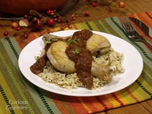 Pumpkin Mole from Curious Cuisiniere #PumpkinWeek