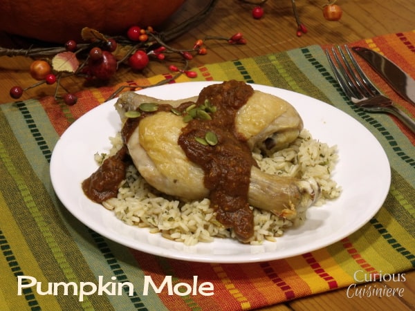 Pumpkin Mole from Curious Cuisiniere