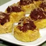 Spaghetti Squash Nests with Meatballs
