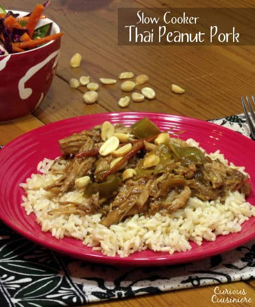 Thai peanut pork curry clearance