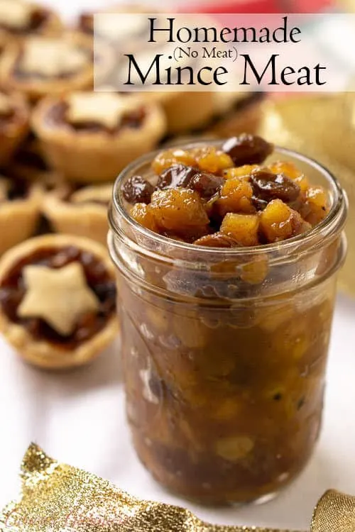 What is mincemeat? We're here to break down the confusion behind this boozy fruit concoction and share a recipe to make your own homemade mincemeat. | www.CuriousCuisiniere.com