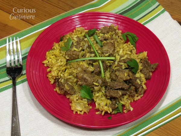 Lamb Biryani from Curious Cuisiniere