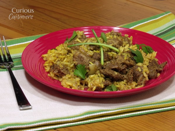Lamb Biryani from Curious Cuisiniere