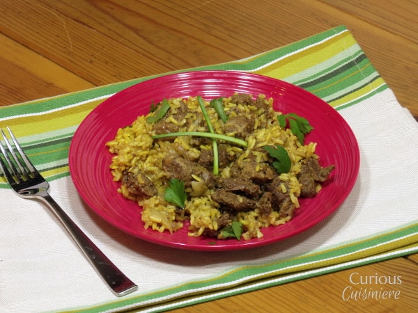 Lamb Biryani from Curious Cuisiniere