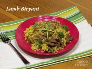 Lamb Biryani • Curious Cuisiniere
