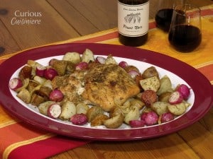 Herb Roasted Turkey Breast with Root Vegetables from Curious Cuisiniere