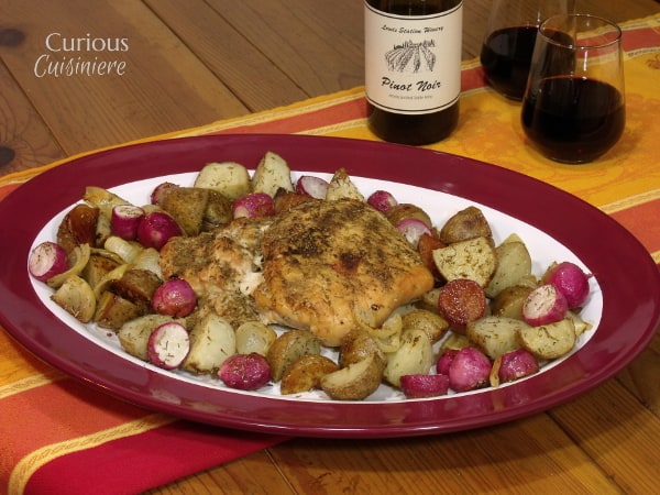 Herb Roasted Turkey Breast with Root Vegetables from Curious Cuisiniere