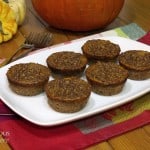 Lightened Up Mini Pumpkin Pies