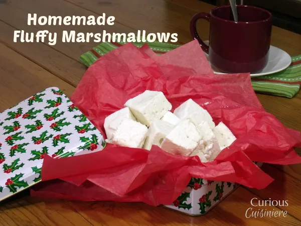 Homemade Marshmallows from Curious Cuisiniere