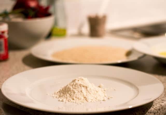 Wheat Flour On A Plate