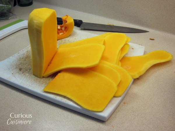Butternut Squash 'Noodles" from Curious Cuisiniere