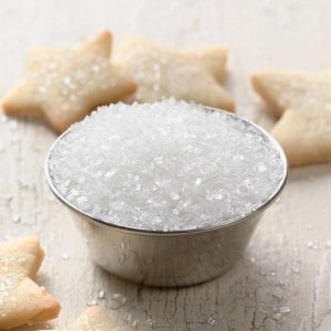 Different types of sugar - Image from http://www.kingarthurflour.com/shop/items/sparkling-white-sugar-1-lb