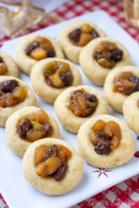 Thumbprint Mincemeat Cookies • Curious Cuisiniere
