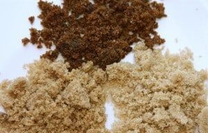 Different types of sugar - http://en.wikipedia.org/wiki/Muscovado