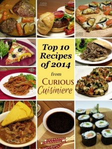 2014 Best Recipes from Curious Cuisiniere