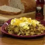 Chipotle Hash Browns with Scrambled Eggs