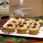 Cranberry Brie Bites and Sparkling Muscat Wine Pairing