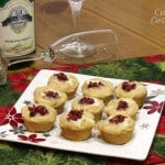 Cranberry Brie Biscuit Bites from Curious Cuisiniere #winePW #holiday #appetizer