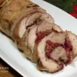 Cranberry and Rosemary Pork Roll