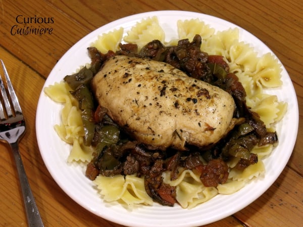 Chicken Cacciatore from Curious Cuisiniere