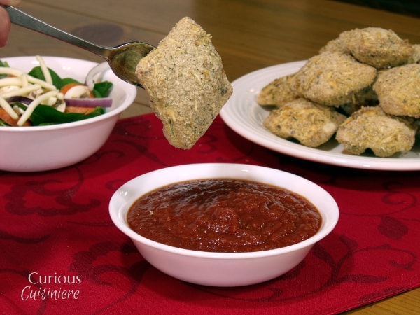 Oven Toasted Ravioli from Curious Cuisiniere
