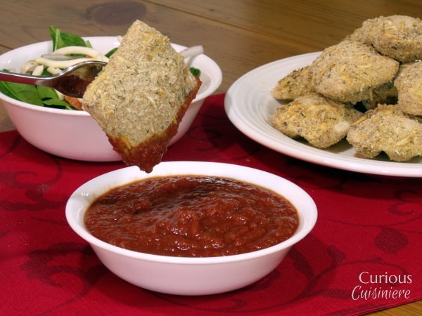 Oven Toasted Ravioli from Curious Cuisiniere