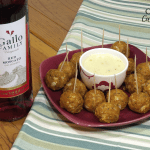 Mexican Chicken Meatballs with Queso from Curious Cuisiniere #SundaySupper
