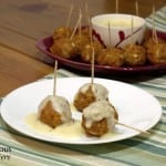 Tex-Mex Chicken Meatballs with Queso