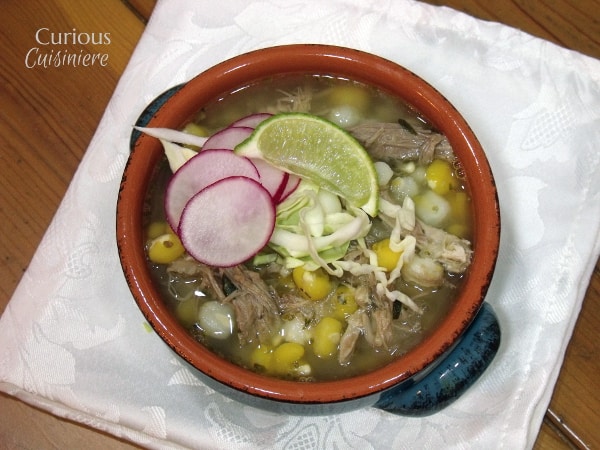 Quick Pozole Blanco from Curious Cuiisiniere