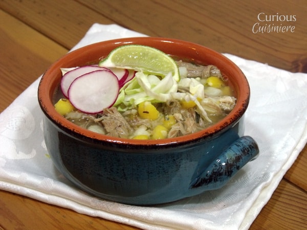 Quick Pozole Blanco from Curious Cuiisiniere
