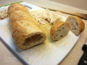 Southwest Stuffed Baguette from Curious Cuisiniere
