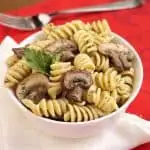 Herby Mushroom Pasta Salad