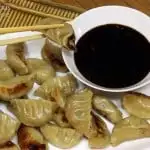 Pork Potstickers with Blueberry Hoisin Sauce #TripleSBites