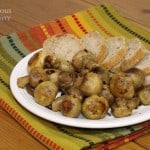 Lime and Cilantro Marinated Mushrooms from Curious Cuisiniere