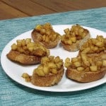 Spiced Apple Bruschetta #TripleSBites