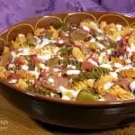 Andouille Sausage Pasta Bake