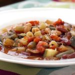 Chunky Minestrone Soup {Slow Cooker}