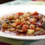 Chunky Crock Pot Minestrone Soup