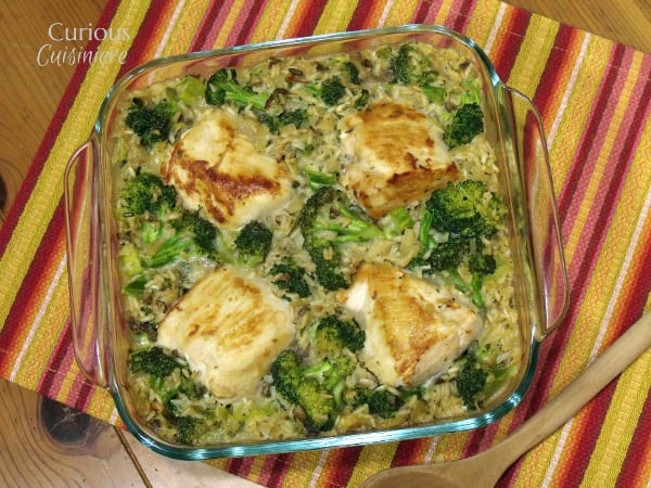 Chicken Rice Casserole from Curious Cuisiniere