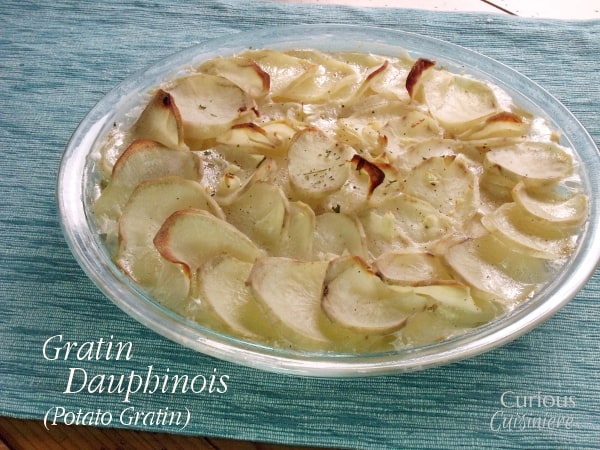 Gratin Dauphinois from Curious Cuisiniere